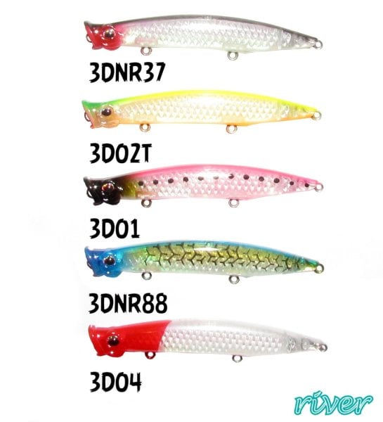 River Pop'n Catch 3D 90 9cm 8g Popper 04