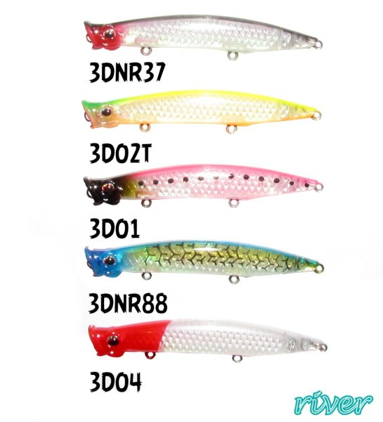 River Pop'n Catch 3D 90 9cm 8g Popper 01