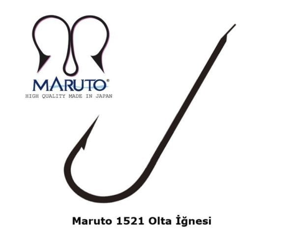 Maruto 1521 Olta İğnesi 4 - Siyah Nikel