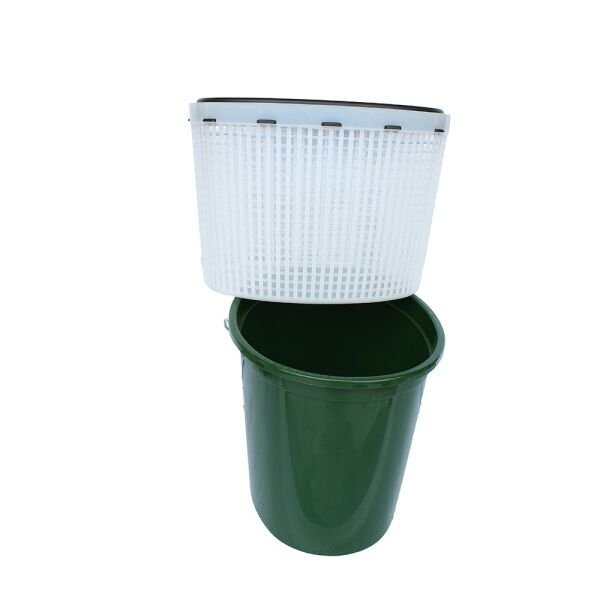 Captain Balıkçı Kovası Süzgeçli Oval 8 Litre
