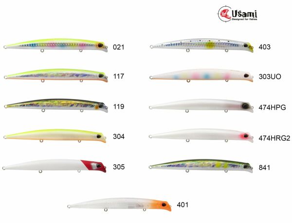 Usami Prutton 130S-SSR 14.7 G Maket Balık 401