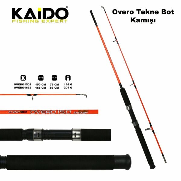 Overo Tekne Bot Kamışı 165 cm