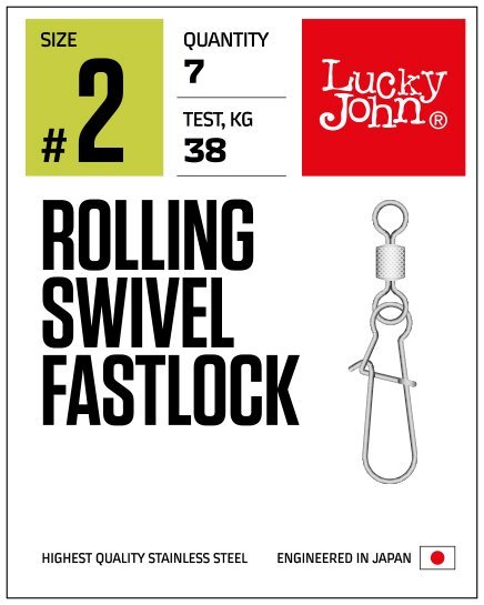 Lucky John Klips 5101 Rolling Fastlock 6