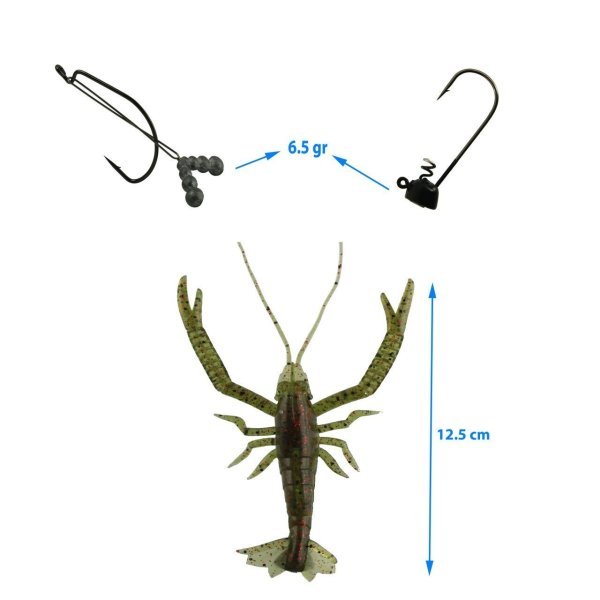 Aqua Salty Crayfish 12.5cm 4