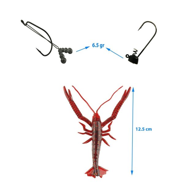 Aqua Salty Crayfish 12.5cm 3