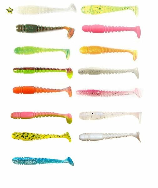Lucky John Tioga 2.9'' (7.36 cm) 7P Silikon Yem T42