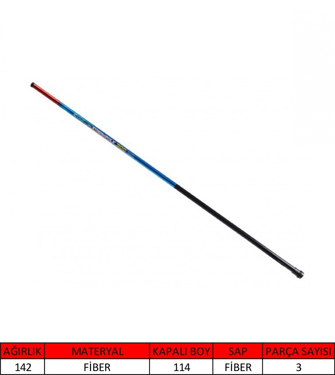 Captain 1050 Stream Pole Göl Kamışı