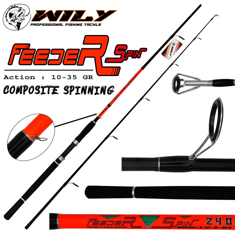 Wily Feeder Spin Kamış 210 cm 10 - 35 gr