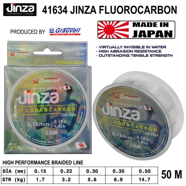 Jinza 50m Fluorocarbon Misina