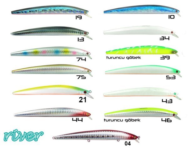 River Treble Devil 145F 14.5cm 21.5g 0.3-0.7mt 66