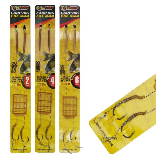 Exc 444 Sazan Boili Takımı Teflon İğneli 25lb 6