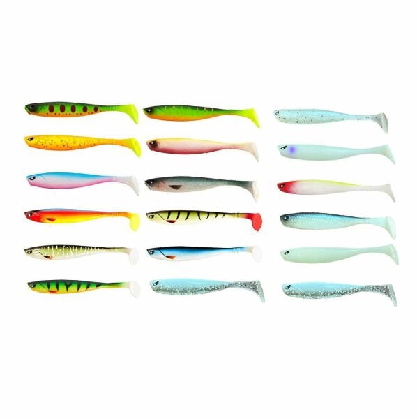 Lucky John Basara 3D Soft Swim 2.5'' (6.35 cm) 8P Silikon Yem TR001