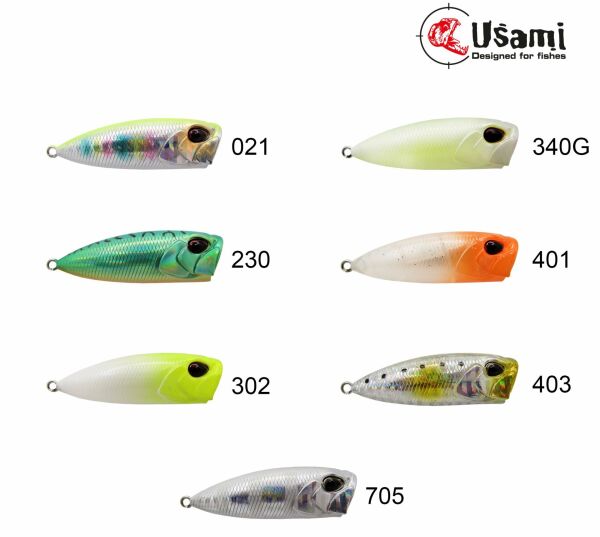 Usami Snoopy 55F Popper 7.4 G Maket Balık 401