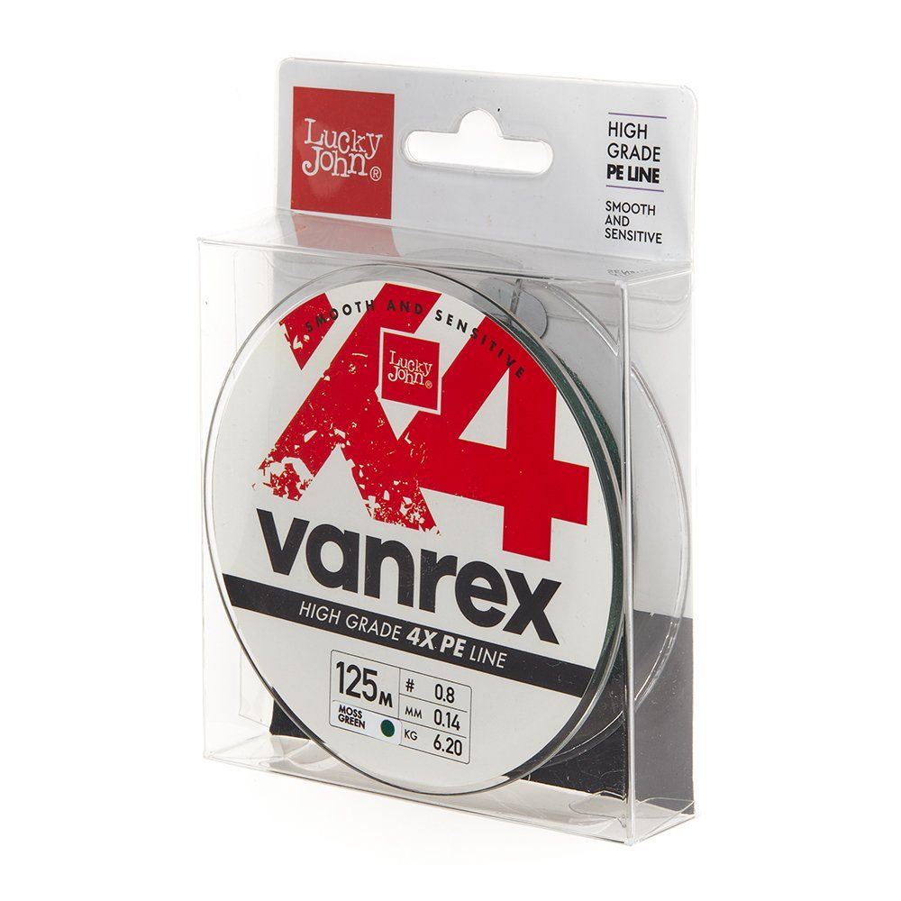 Lucky John Vanrex Pe Örgü X4 Yosun Yeşil 125M 0.20 MM