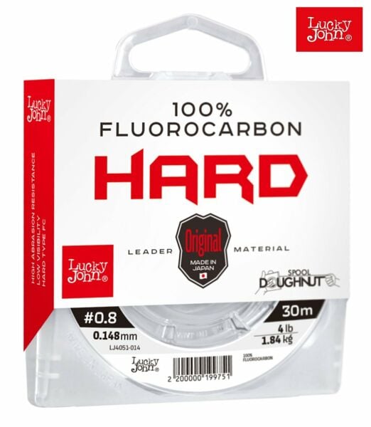 Lucky John Fluorocarbon Hard 30m Şeffaf 0.35 MM