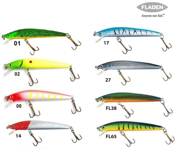 Fladen Eco Minnow Maket Balık 9 cm 17