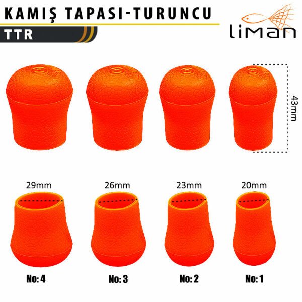 Liman Kamış Tapası Turuncu