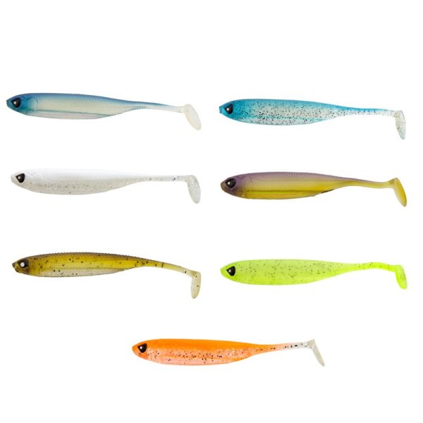 Lucky John Makora 3D Shad Tail 3'' (7.62 cm) 7P Silikon Yem 006