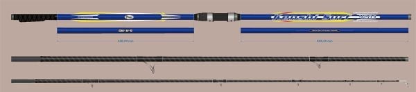 Kendo Kenshi Surf 4.20cm 120-260gr Olta Kamışı