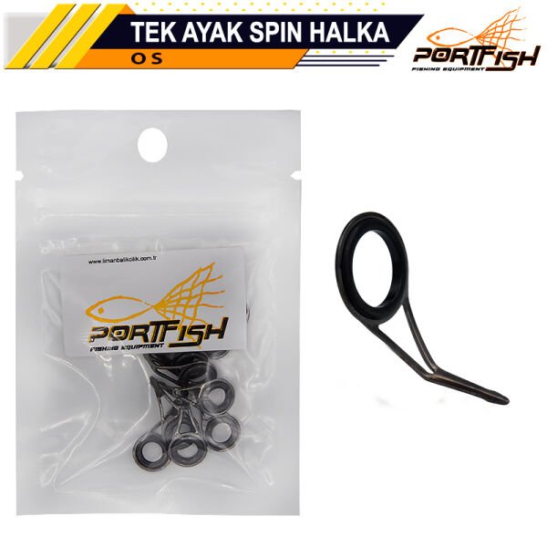 Portfish Paslanmaz Tek Ayak Spin Halka Seti