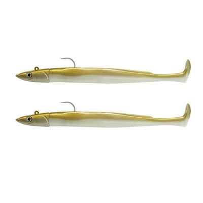 Fiiish Crazy Paddle Tail CPT120 CPT6004 x2 Combo 15gr Gold Silikon Yem
