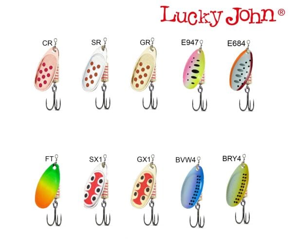 Lucky John Spin X Round Döner Kaşık 11 Gr No:4 SX1