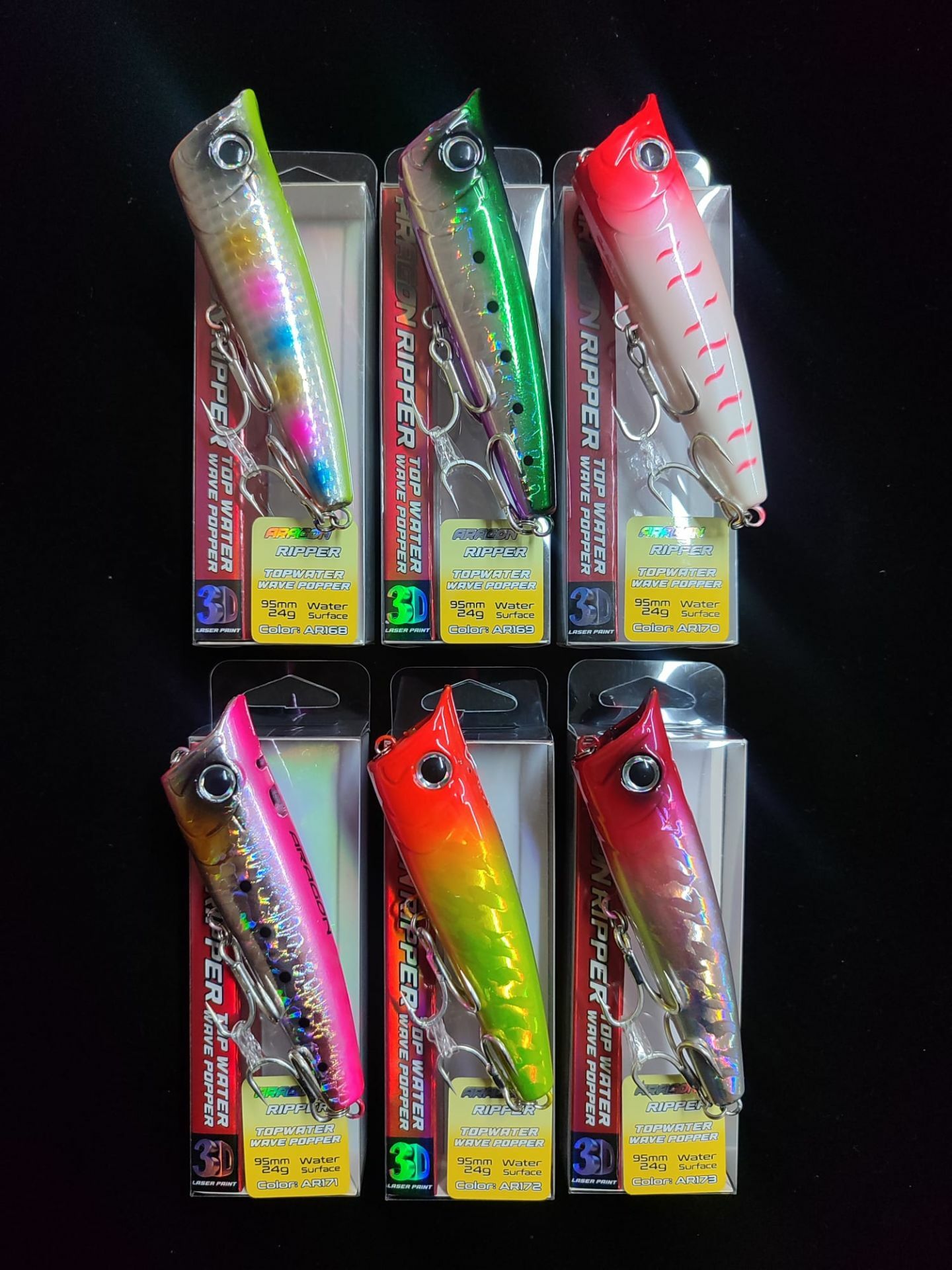 Ripper Popper 95Mm 24Gr Su Üstü Maket Balık AR168