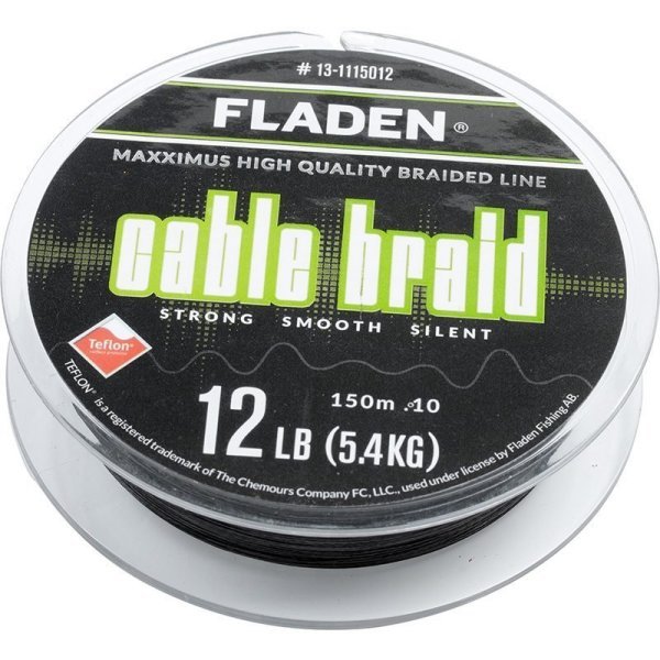 Fladen Maxximus Cable Braid 150M Siyah İp Misina 0.20 MM