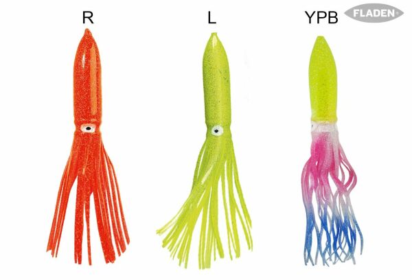 Fladen Dev Silikon Kalamar Fosforlu 30 cm YPB