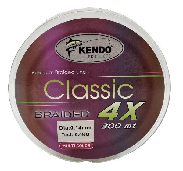 Kendo Classic 4X 300m Multicolor Örgü İp