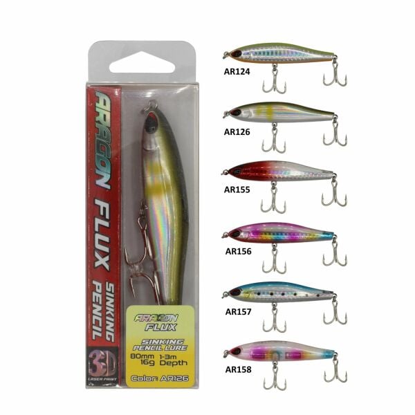 Flux Sinking 80Mm 16Gr Maket Balık AR126