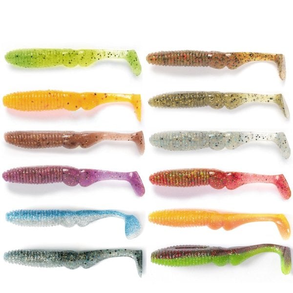 Lucky John Mr. Greedy 3.9'' (9.91 cm) 5P Silikon Yem T26