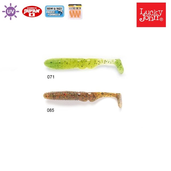 Lucky John Mr. Greedy 5'' (12.7 cm) 3P Silikon Yem 071