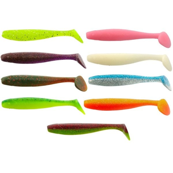 Lucky John Minnow 4.4'' (11.18 cm) 5P Silikon Yem 033
