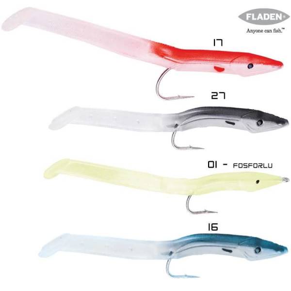 Fladen Portland Eel Silikon Yem 3P 9 cm 01