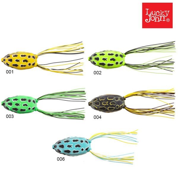 Lucky John Frog 2.6'' (6.6 cm) Silikon Kurbağa 001