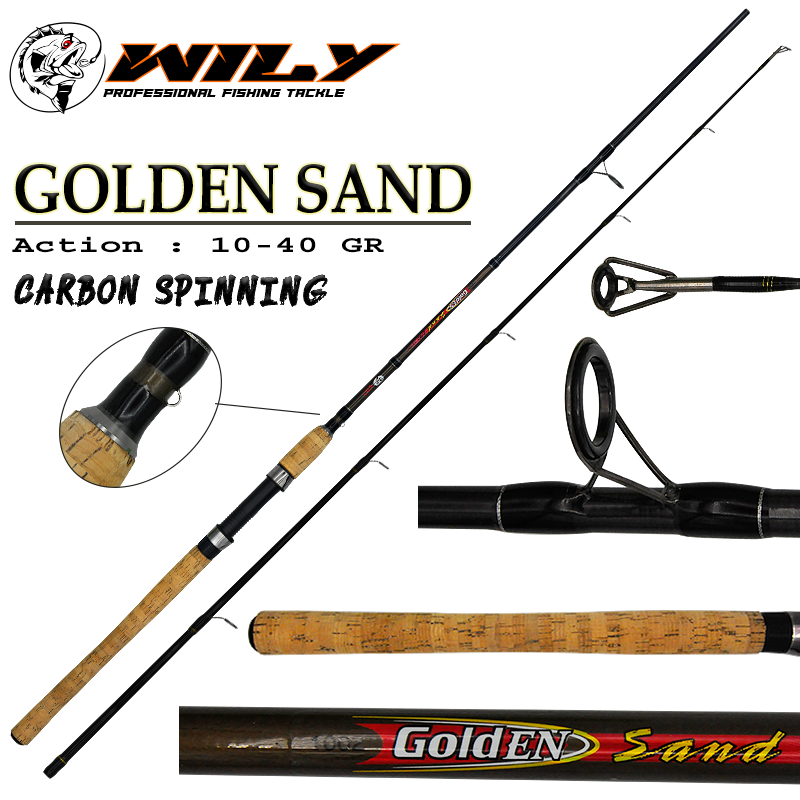 Wily Golden Sand Spin 270 cm Olta Kamışı 10-40 gr