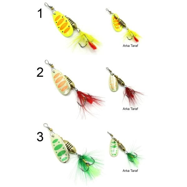 Captain 6055 Steady 3.7gr Alabalık Kaşığı