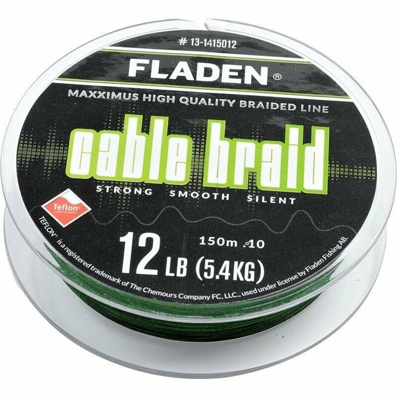Fladen Maxximus Cable Braid 150M Yeşil İp Misina 0.18 MM