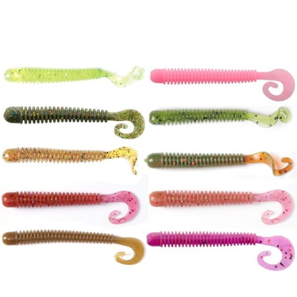 Lucky John Ballist 3.3'' (8.38 cm) 8P Silikon Yem F05