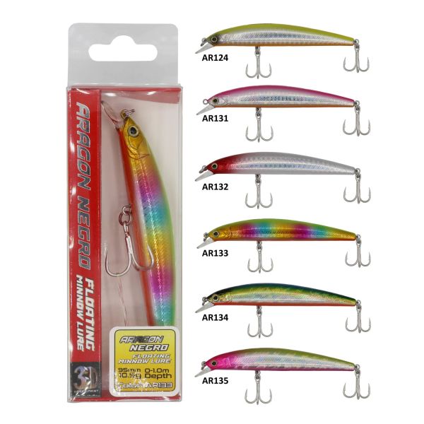 Negro Floating 95Mm 10.5Gr  Maket Balık AR132