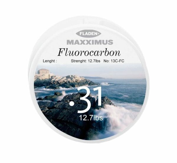 Fladen Maxximus Fluorocarbon Misina 50M 0.31 MM