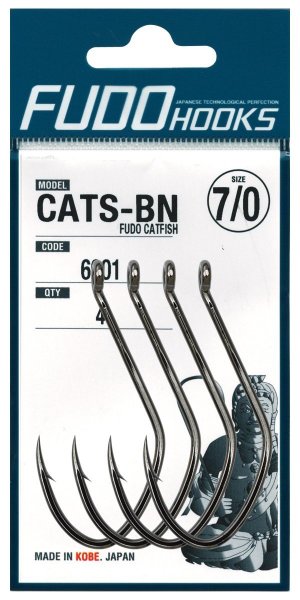 Fudo 6901 Fudo Catfish Black Nikel Yayın İğnesi 5/0
