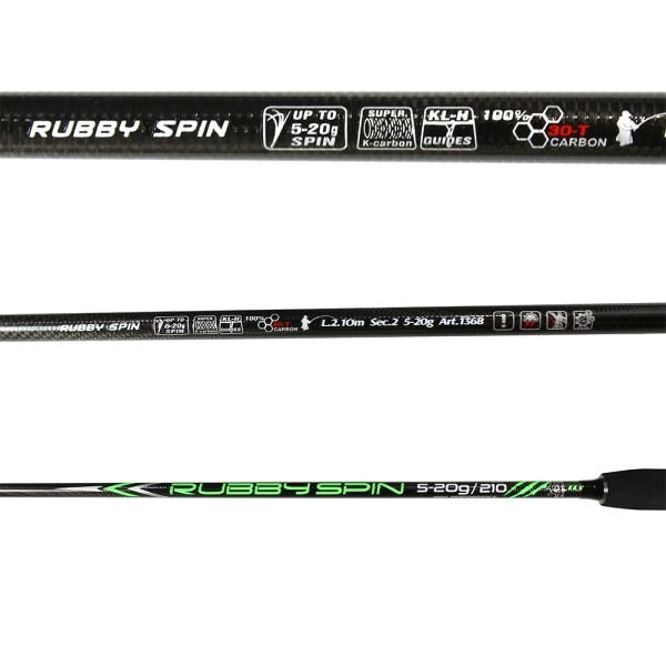 Captain 1368 Rubby 2 Parça Spin Kamış 5-20gr Atar
