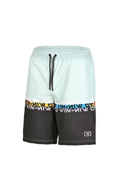 Fujin Pro Angler Board Short Mayo Anthracite Turquoise