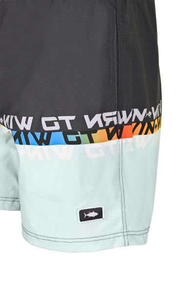 Fujin Pro Angler Short Mayo Anthracite Turquoise