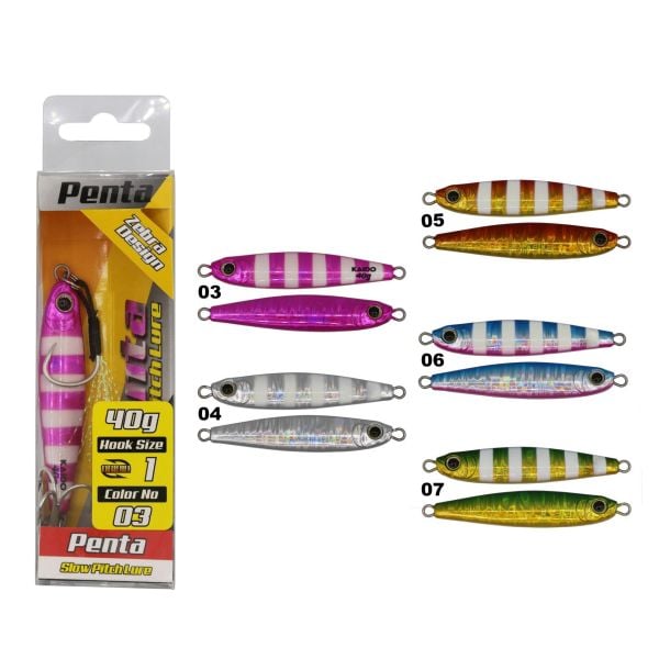 Penta Slow Jig Pitch Lure 20 Gr 04