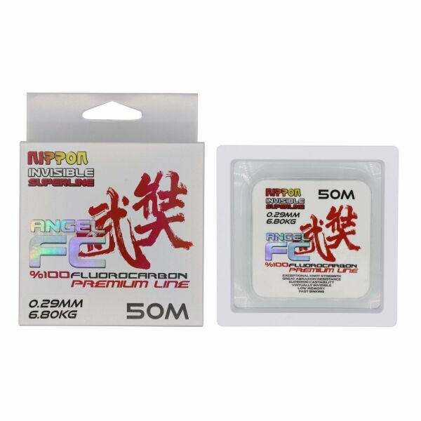 Nippon Angel FluoroCarbon Misina 50 mt 0.211 mm