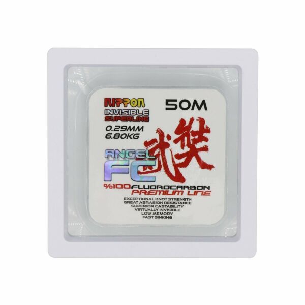 Nippon Angel FluoroCarbon Misina 50 mt 0.211 mm