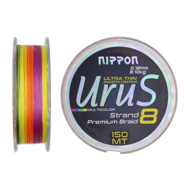 Urus 8X Braid 150 MT Multi Color 0.20 Mm